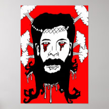 atomicjesusred posters