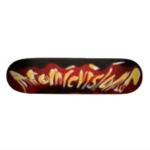 ¡Atomicvisions sk8 o MUERE!!! Monopatín Personalizado