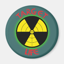 Atomkraft Kernkraft Gefahr Tod nuclear power dange Kühlschrankmagnet