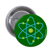 Átomo de la ciencia pins