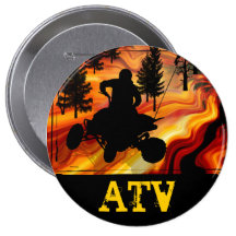 ATV en el camino del infierno Pin