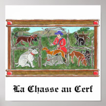 Au Cerf del Chasse del La Impresiones