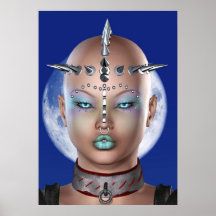 Au clair de la lune poster