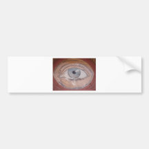 Auge Auto Sticker