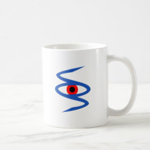 Auge des Gesetzes eye of law Teetasse