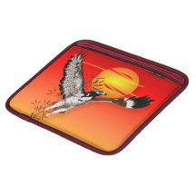 Augur que encuentra el sol de la mañana. mangas de funda para iPads