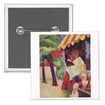 August Macke - aceite del dem Hutladen 1913 del Vo Pin