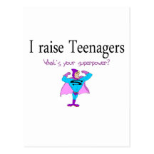 Aumento la superpotencia de las adolescencias… tarjetas postales