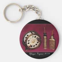 Aún-vida Flyfishing Llavero Personalizado