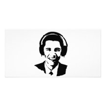 Auriculares de Barack Obama Tarjetas Personales