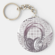Auriculares del vuelo llavero