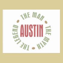 Austin el hombre el mito la leyenda tarjetas postales
