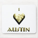 Austin -- Oro brillante Tapete De Raton