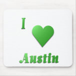 Austin -- Verde de Kelly Alfombrilla De Raton