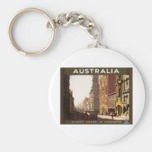 Australia noventa años de progreso llavero personalizado