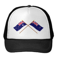 Australia y banderas cruzadas Victoria Gorras