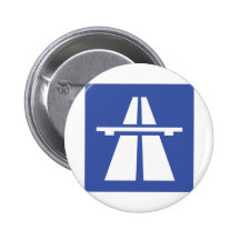 Autobahnschild Pin