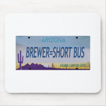 Autobús de Arizona Govenor enero Brewer=Short Tapetes De Raton