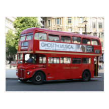 Autobús de Londres Tarjeta Postal