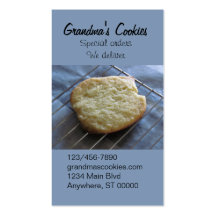 Autobús. Tarjeta - galletas Plantilla De Tarjeta Personal