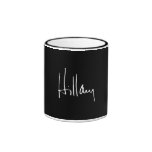 AUTÓGRAFO DE HILLARY CLINTON - .PNG TAZA
