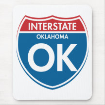 AUTORIZACIÓN de un estado a otro de Oklahoma Alfombrillas De Raton