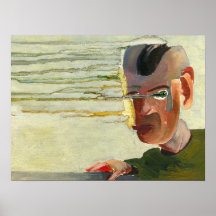 autorretrato con el mohawk poster