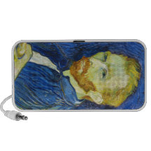 Autorretrato con Pallette Vincent van Gogh Altavoz