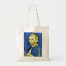 Autorretrato con Pallette Vincent van Gogh Bolsa De Mano
