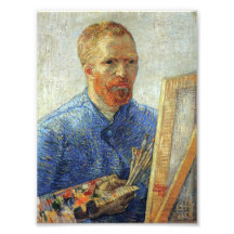 Autorretrato de Van Gogh Fotografias