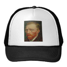 Autorretrato de Vincent van Gogh Gorras