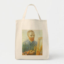 Autorretrato delante del caballete; Vincent van Go Bolsas