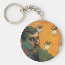 Autorretrato - Paul Gauguin Llavero Personalizado