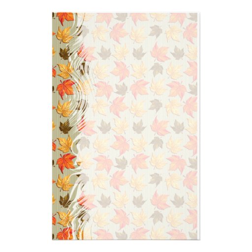 Autum deja 1 efectos de escritorio papelería personalizada
