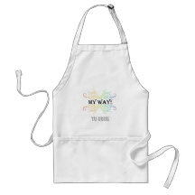 AVENTAL  MY WAY TO COOK