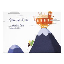 Aventura del amor - ahorre la fecha invitaciones