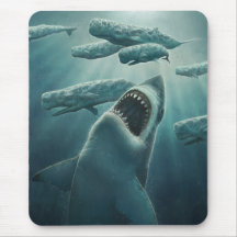 Aventura en el mar profundo Mousepad Alfombrillas De Ratón