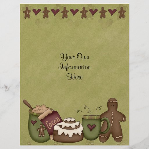 Aviador - Chocolate-Pan de jengibre diversión-Caca Flyer Personalizado