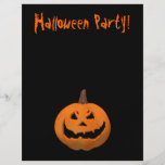 Aviador de Halloween: Jack-o-Linterna Tarjeta Publicitaria