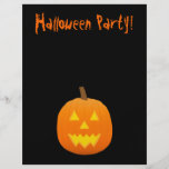 Aviador de Halloween: Jack-o-Linterna Tarjetones