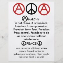 Aviador de la Anarcho-Paz Tarjetas Informativas