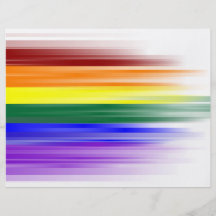 Aviador de la bandera del arco iris tarjetón