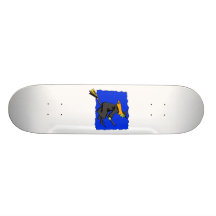 Aviador de la bruja tablas de patinar