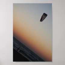 Aviador de la cometa de Tel Aviv Poster