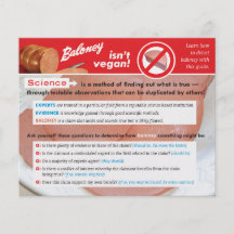Aviador de la guía de la detección del Baloney Tarjetones