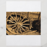 Aviador de la rueda de carro tarjetón