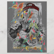 Aviador de la vid de la panda flyer a todo color