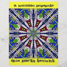 Aviador del ácido de Hoffman Tarjetas Publicitarias