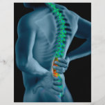Aviador del negocio del Chiropractor Flyer Personalizado