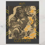 Aviador del personalizado de Teddybear Tarjetón